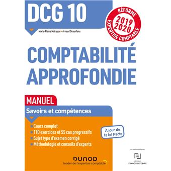 DCG 10 Comptabilité approfondie - Manuel - Réforme 2019-2020