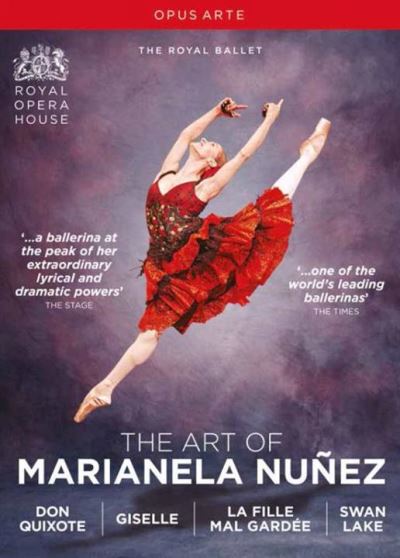 The Art Of Marianela Núñez : Don Quichotte, Giselle, La fille mal gardée, Le lac des cygnes DVD