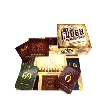 Boîte Escape Game - L'ultime Codex de Léonardo de Vinci