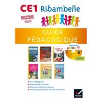 Ribambelle CE1 série jaune éd. 2016 - Guide pédagogique + CD-Rom