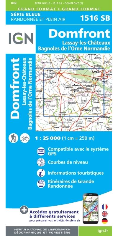 Domfront, Lassay-les-Châteaux, Bagnoles-de-l'Orne -  Collectif - cartonné