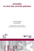 Actualités en droit des contrats spéciaux