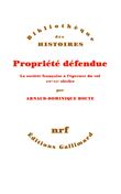 Propriété défendue