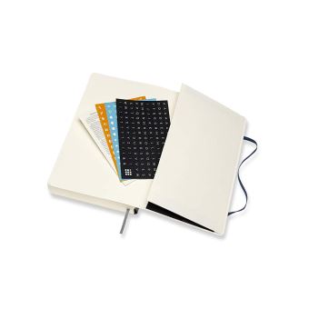 Agenda semainier Moleskine 18 mois Journalier 2019/2020 Noir