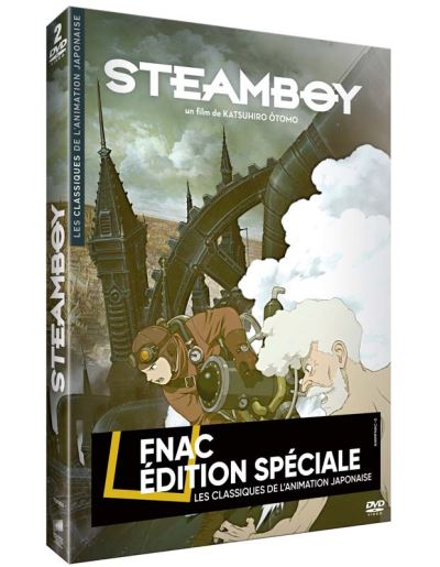 Les DVD et Blu Ray que vous venez d'acheter, que vous avez entre les mains - Page 11 Steamboy-Edition-Speciale-Fnac-DVD