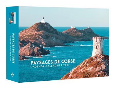 L'Agenda-calendrier Paysages de Corse 2021