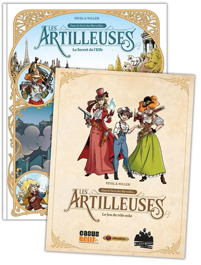 Les Artilleuses - vol. 03/3 + jeu de rôle - Pierre Pevel - (donnée non spécifiée)