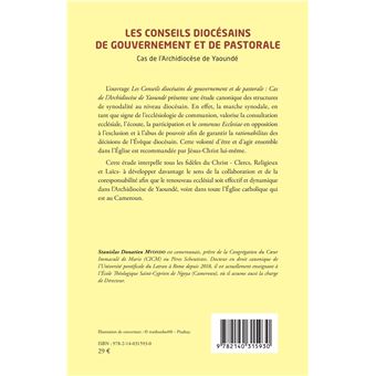 Les conseils diocésains de gouvernement et de pastorale