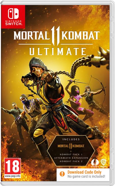 Mortal Kombat 11 Ultimate - Edition Ultimate Code in a Box Nintendo Switch État correct - Koch Media reconditionné disponible sur Fnac