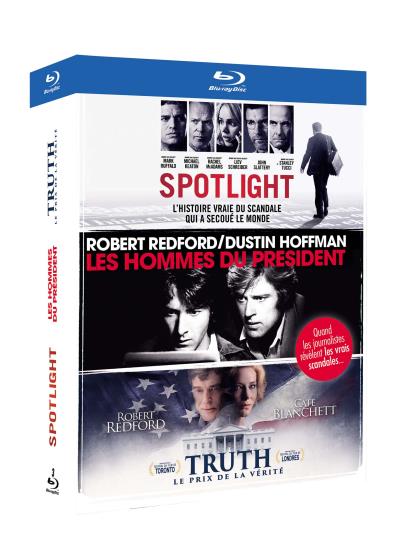 Coffret Spotlight, Les Hommes du Président, Truth, le prix de la vérité Blu-ray
