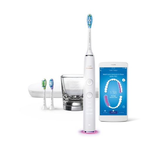 Brosse à dents électrique Philips Diamond Clean Smart HX9903/03 Gris