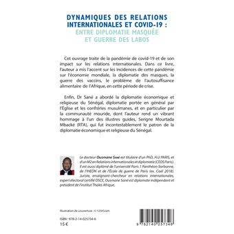 Dynamiques des relations internationales et COVID-19 : entre diplomatie masquée et guerre des labos
