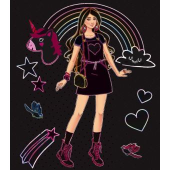 Ma pochette Mode Licorne  - Cartes à gratter et à colorier