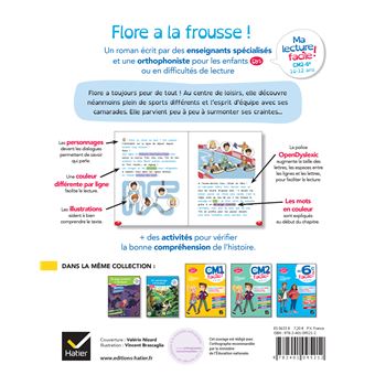 Ma lecture facile dys CM2-6e : Flore a la frousse !