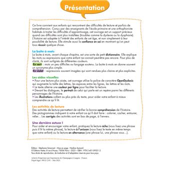 Ma lecture facile dys CM2-6e : Flore a la frousse !