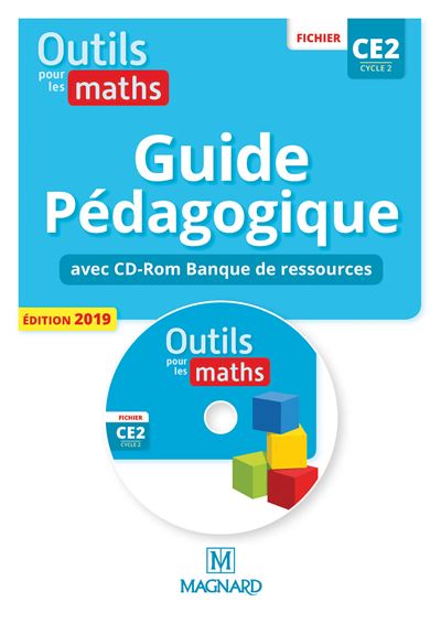 Outils pour les Maths CE2 (2019) - Banque de ressources du fichier sur CD-Rom avec guide pédagogique papier - Marie-Laure Frey-Tournier - Livre CD-ROM