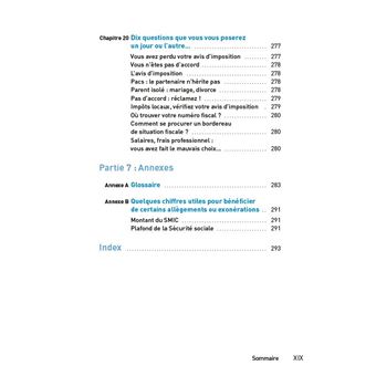 Payer moins d'impôts 2021-2022 Pour les Nuls Poche