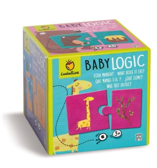 Ludattica Puzzle Que mange-t-il? - Baby Logic