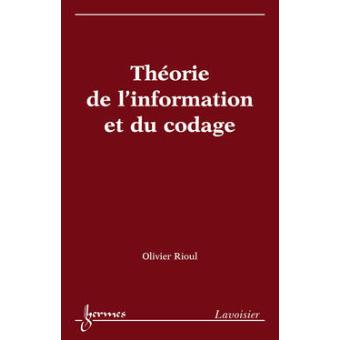 Theorie de l'information et du codage