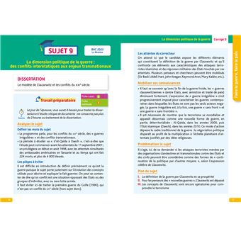 Annales Objectif BAC 2024 - Spécialité HGGSP