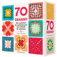 Coffret 70 Granny au crochet