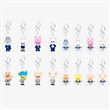 Porte cles stray kids skzoo secret soft keyring/skz s magic