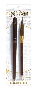 Set Harry Potter stylo baguette et crayon Nimbus 2000