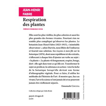 Respiration des plantes
