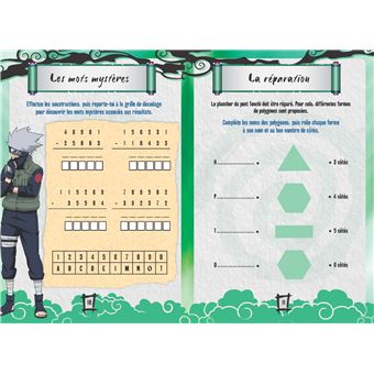 Naruto Shippuden - Enigmes du CM2 à la 6e