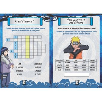 Naruto Shippuden - Enigmes du CM2 à la 6e