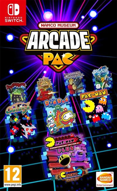 NAMCO MUSEUM ARCADE PAC UK SWITCH