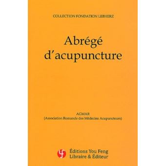 ABREGE D'ACUPUNCTURE