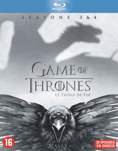 GAME OF THRONES / TRONE DE FER S3+S4-BIL-BLURAY