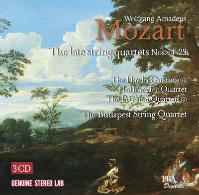 Mozart : String Quartets numéros 14 et 23