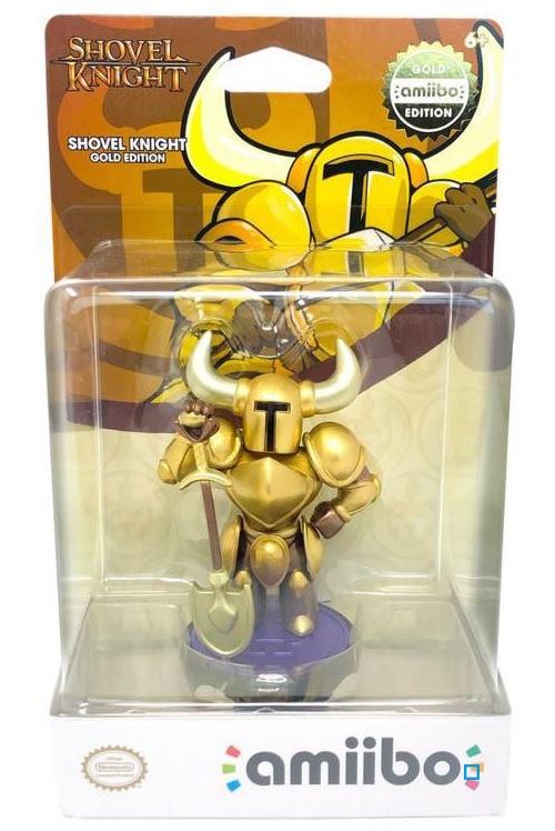 Figurine Amiibo Shovel Knight Gold Edition