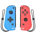 Paire de manettes Joy-Con Bleu et rouge compatibles Nintendo Switch