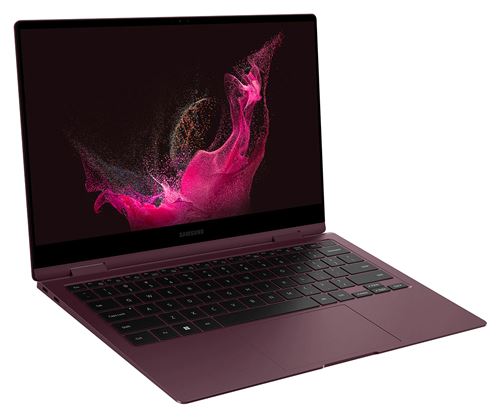 samsung galaxy book2 pro burgundy