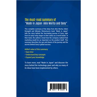 Summary: Made in Japan