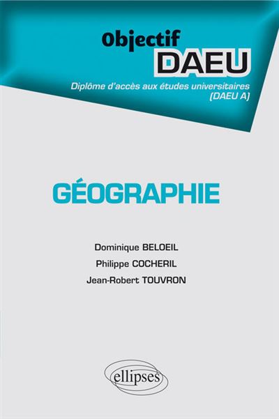 Géographie objectif DAEU