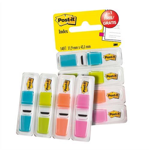 Lot De 5X20 Mini Index Post-It