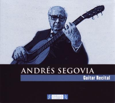 Segovia joue Villa Lobos, Ponce, Albeniz, Sor