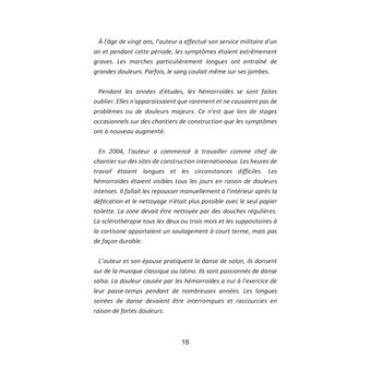 Hémorroïdes ?? La marche sur la pointe des pieds !