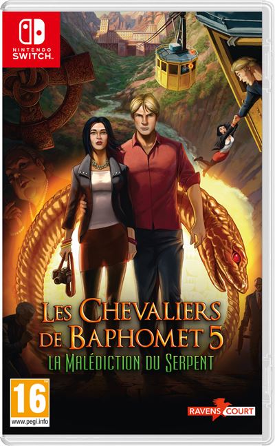 Les chevaliers de Baphomet 5 Nintendo Switch