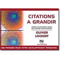 Citations A Grandir Broche Olivier Lockert Achat Livre Fnac