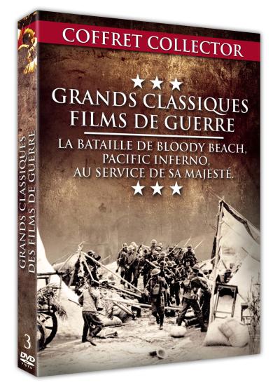 La bataille de Bloody Beach - Pacific Inferno - Au service de sa Majesté Coffret 3 DVD
