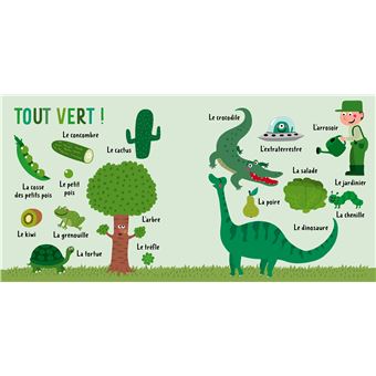 Mon premier imagier des couleurs- Livre Indestructible