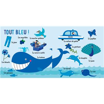 Mon premier imagier des couleurs- Livre Indestructible
