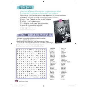 Cahier de vacances Larousse (adultes) spécial jeux de lettres