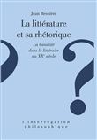 La littérature et sa rhétorique