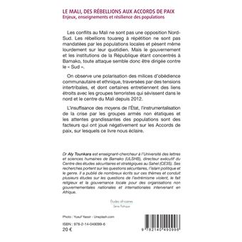 Le Mali, des rébellions aux accords de paix